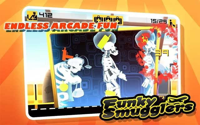 Thưởng thức game arcade Funky Smugglers cho Android với lối chơi độc đáo