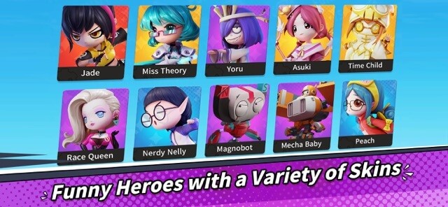 Vô vàn anh hùng với các skin độc đáo