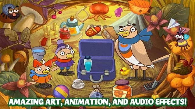 Funny Forest Family cho Android có đò họa đẹp và hiệu ứng âm thanh tuyệt vời