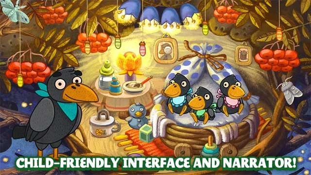 Game có giao diện thân thiện với trẻ em