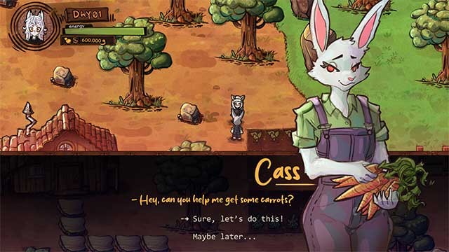 Furry Farm game có hơn 20 NPC với nhiệm vụ phụ riêng để bạn thực hiện
