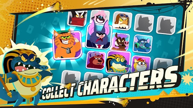 Thu thập nhiều nhân vật độc đáo