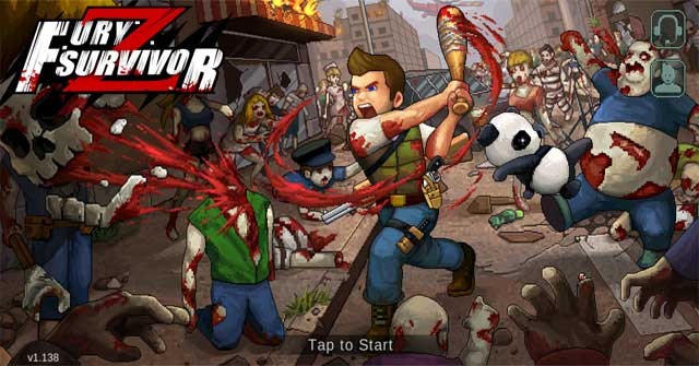 Trải nghiệm những màn chặt chém đẫm máu trong game Fury Survivor: Pixel Z cho Android