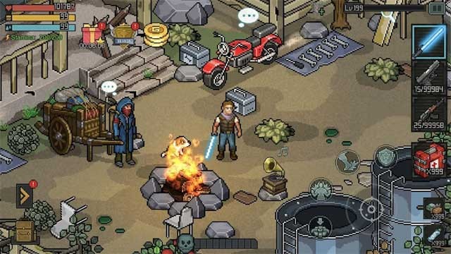 Fury Survivor: Pixel Z cho Android sở hữu hệ thống đồ họa pixel cổ điển đầy ấn tượng