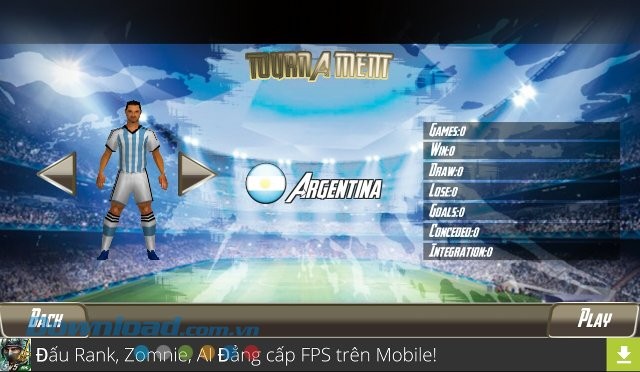 Chế độ Worldcup của Futsal Football 2