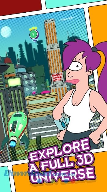 Khám phá thế giới tương lai trong Futurama: Game of Drones