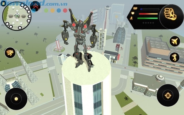 Người máy sở hữu sức mạnh và khả năng chạy nhanh