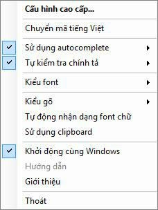 Cấu hình Bộ gõ tiếng Việt FVIK