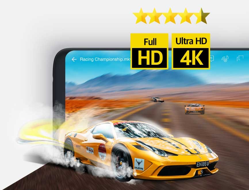 FX Player cho Android hỗ trợ phát lại stream chất lượng cao