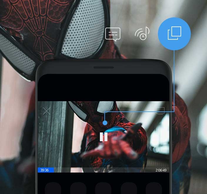 FX Player cho Android hỗ trợ lớp pop-up đa nhiệm