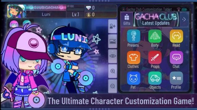 Gacha Club cho bạn tùy chỉnh các nhân vật anime theo phong cách riêng
