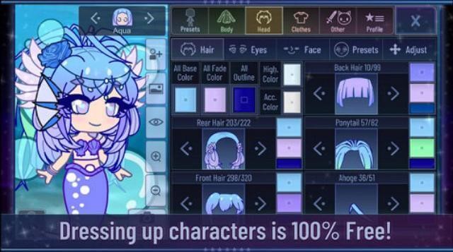 Mặc trang phục cho nhân vật