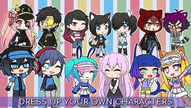 Gacha Life PC là game thời trang phong cách Anime cực dễ thương
