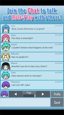 Trò chuyện với người chơi khác trên toàn cầu