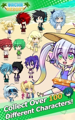Thu thập hơn 100 nhân vật anime khác nhau trong Gacha Resort