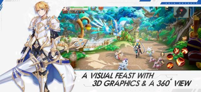 Gaia Odyssey là một game ARPG có đồ họa tuyệt đẹp