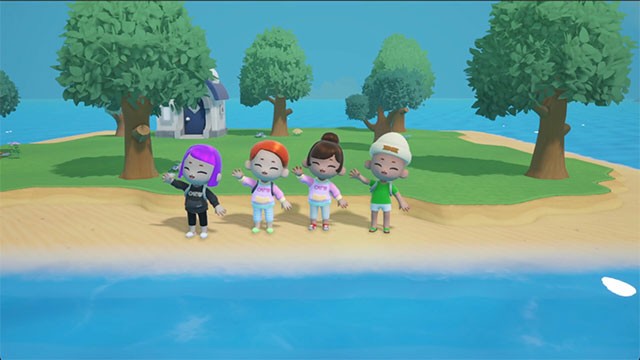 Hợp tác với bạn bè trong khi thám hiểm không gian và xây dựng khu nghỉ dưỡng