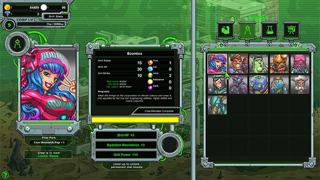 Chiêu mộ thêm thành viên cho phi hành đoàn thuộc Galactic Mining Corp