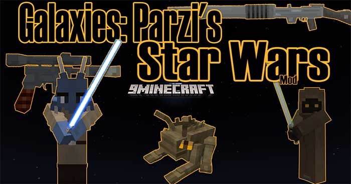 Galaxies: Parzi's Star Wars Mod sẽ thêm vào Minecraft nhiều nội dung từ Star Wars