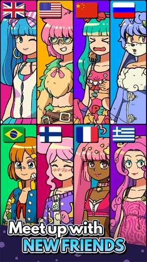 Làm quen với những người bạn mới