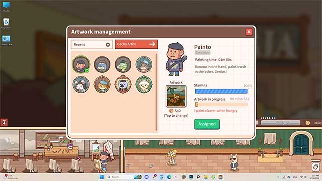 Thuê họa sĩ vẽ tranh và bán các tác phẩm nghệ thuật để thu lợi nhuận