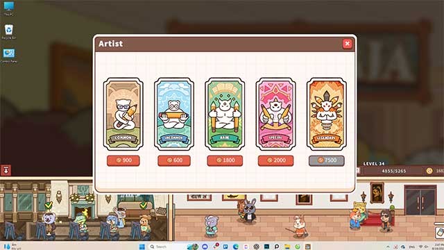 Khám phá và chiêu mộ họa sĩ thông qua cơ chế Gacha