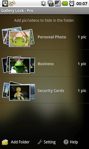Gallery Lock Pro for Android