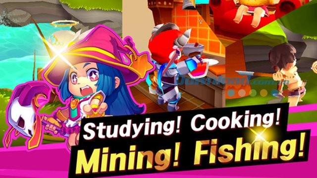 Đắm mình trong thế giới game sống động với vô vàn hoạt động thú vị