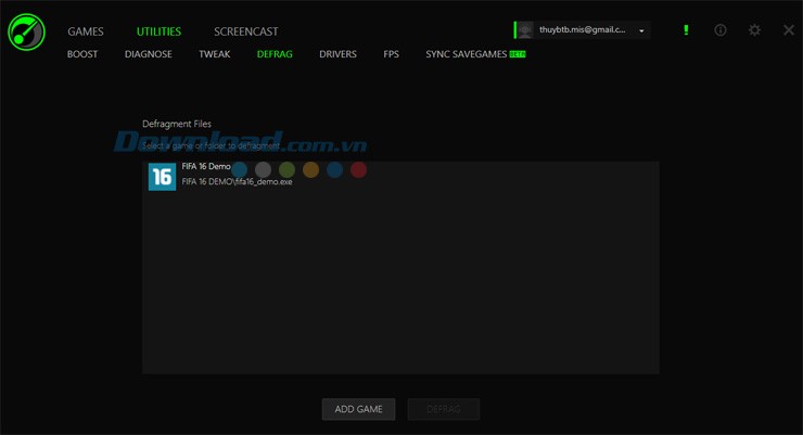 Chống phân mảnh file game