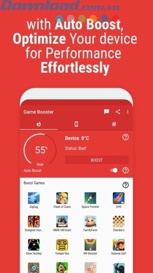 Tối ưu thiết bị, giải phóng hiệu suất tối đa