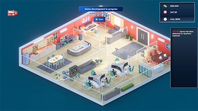 Đầu tư tiền bạc vào văn phòng làm việc, máy móc và công nghệ để tăng lợi nhuận tối đa