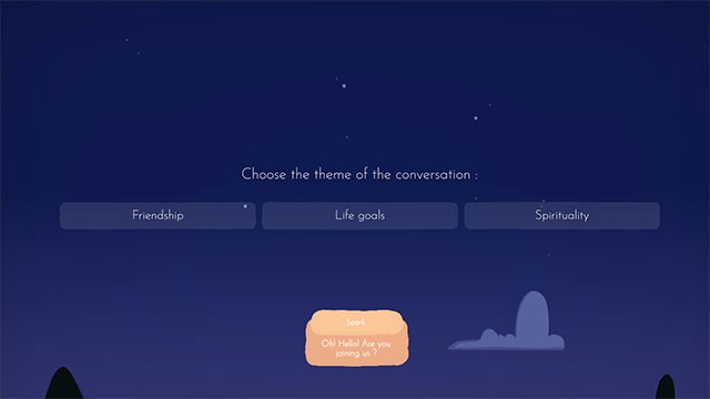 Lựa chọn chủ đề cho cuộc trò chuyện: tình bạn, mục tiêu cuộc sống hay tâm linh?