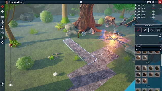 GME cho phép tùy chỉnh mọi yếu tố đã tạo và bố trí trên bản đồ