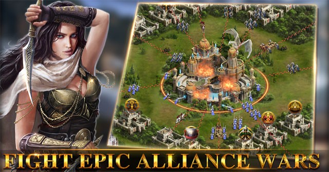 Tham gia vào các cuộc chiến liên minh hoành tráng