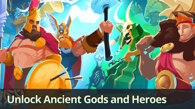 Mở khóa các vị thần cổ đại và anh hùng mạnh mẽ