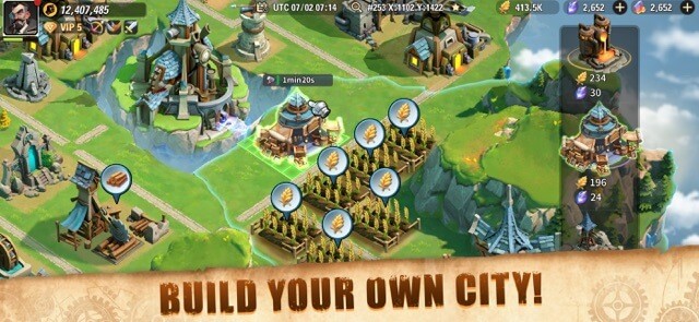 Chinh phục các hòn đảo, mở rộng vùng lãnh thổ của mình trên bầu trời trong game Game of Sky