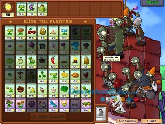 Game chiến thuật Plants vs Zombies - Hoa quả nổi giận