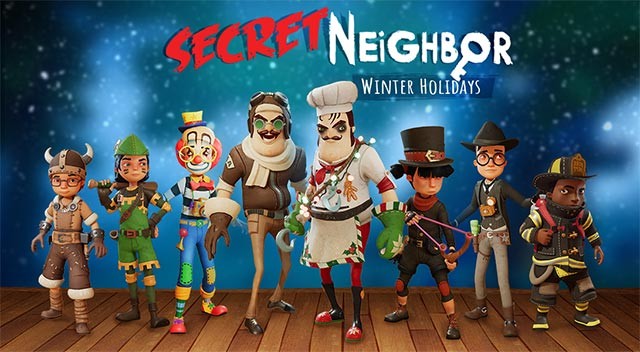Bản cập nhật Giáng Sinh của Secret Neighbor với bản đồ mới, skin, đồ trang trí... chủ đề lễ hội