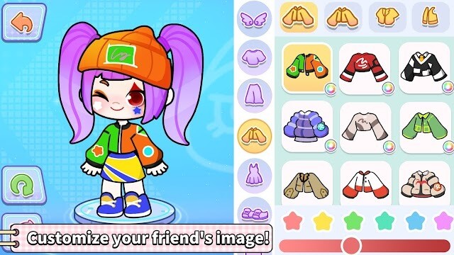 Tùy chỉnh diện mạo độc đáo của bạn trong game Game World: Life Story