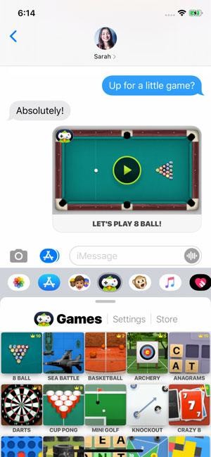 GamePigeon là một bộ sưu tập game iMessage vui nhộn, thú vị