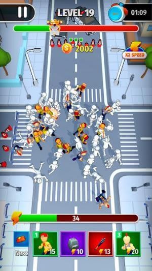 Thêm quân đội vào chiến trường để giành chiến thắng