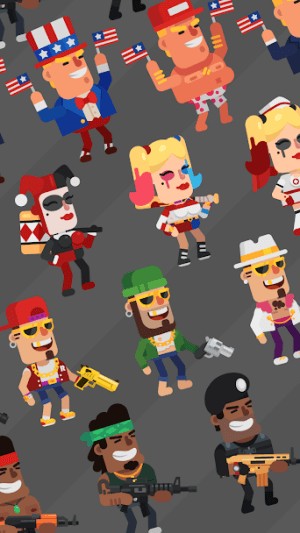 Vô số chiến binh để bạn mở khóa