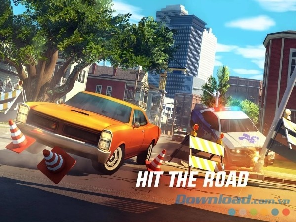 Thiết kế đồ họa chân thực tới từng chi tiết của Gangstar New Orleans OpenWorld cho Android