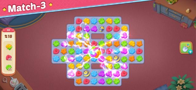 Giải các màn đố match-3 thách thức