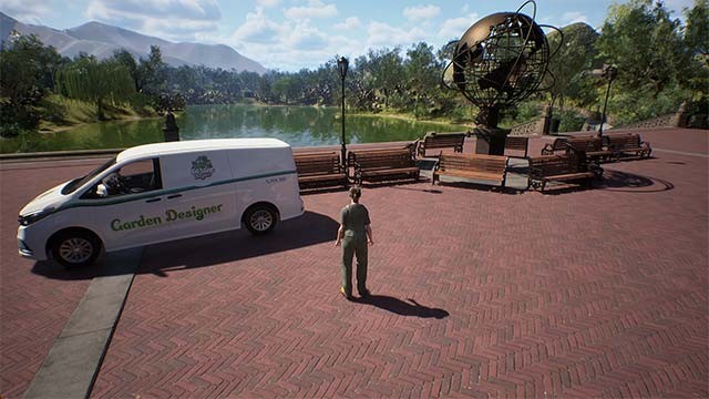 Lái xe khám phá công viên thành phố và khu dân cư với nhiều địa điểm thú vị