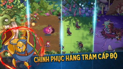 Chinh phục hàng trăm cấp độ