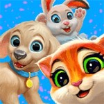 Garden Pets iOS 1.32: Game Match-3 Trang Trí Khu Vườn Thú Cưng