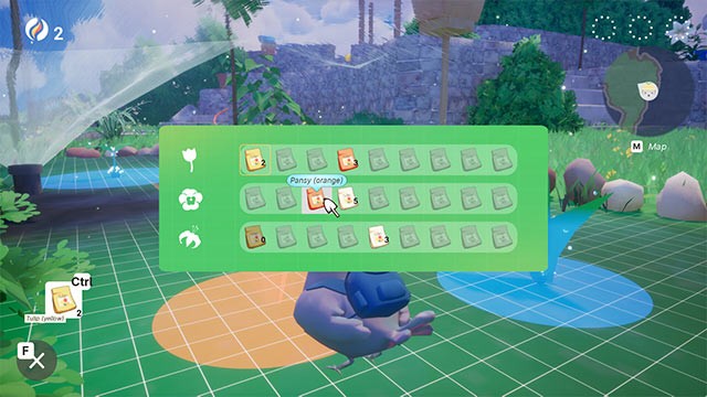 Tiến bộ để mở khóa thêm nhiều hạt giống, cây con và đặc quyền mới