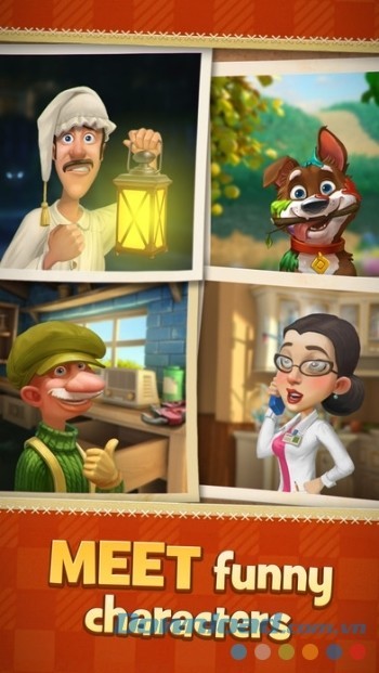 Gặp gỡ và kết bạn với nhiều nhân vật độc đáo