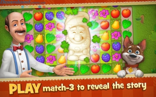 Giải các màn đố match 3 thú vị